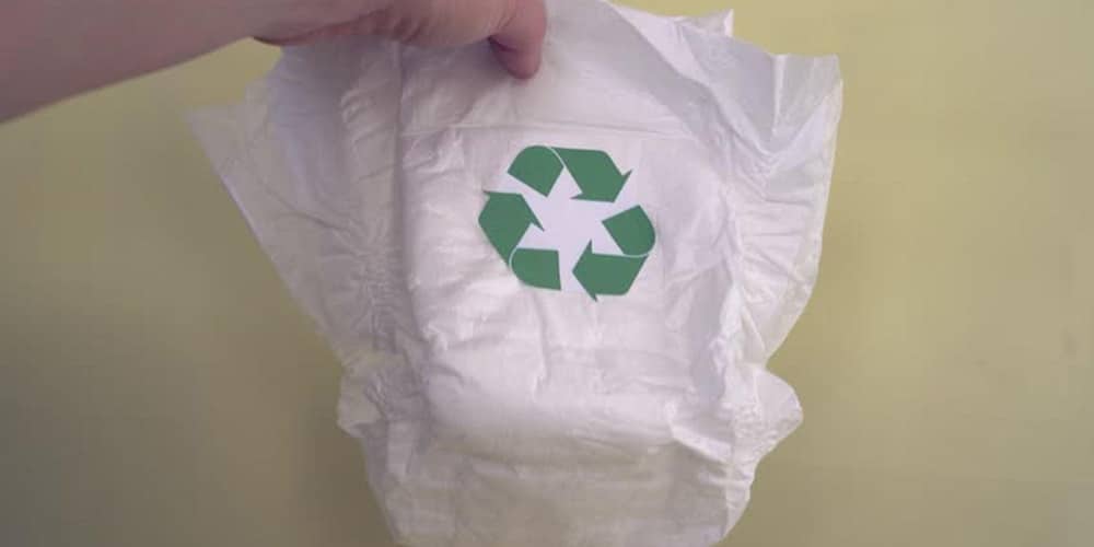 Biodegradable diapers
